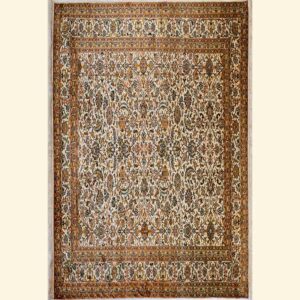 Floral Kashmiri Silk Carpet