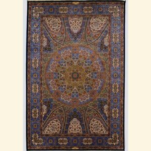 Gumbad-E-Khazra Silk Carpet