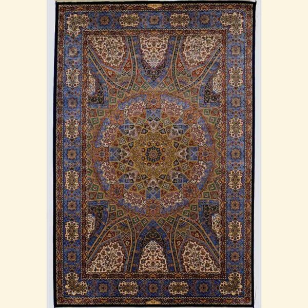 Gumbad-E-Khazra Silk Carpet