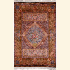 Window of Paradise Silk Carpet