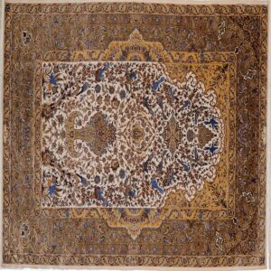 Tree of Life (Gulabdar) Silk Carpet