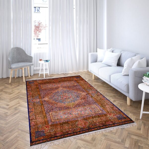 Window of Paradise Silk Carpet - Image 2