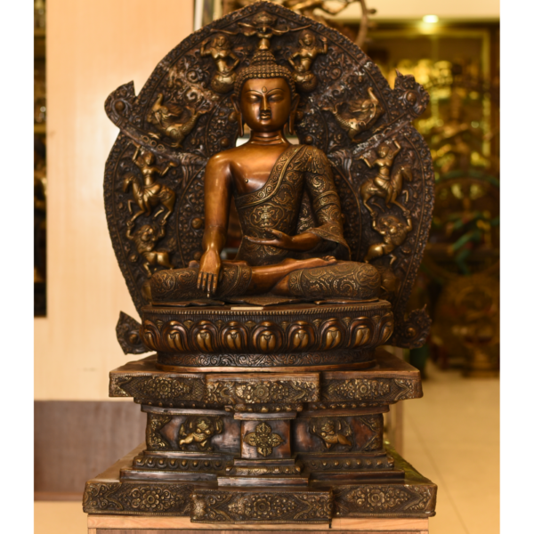 Sitting Buddha Statue - Image 4