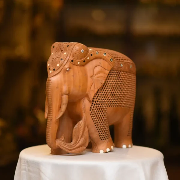 Sandalwood Elephant 1 pc - Image 2