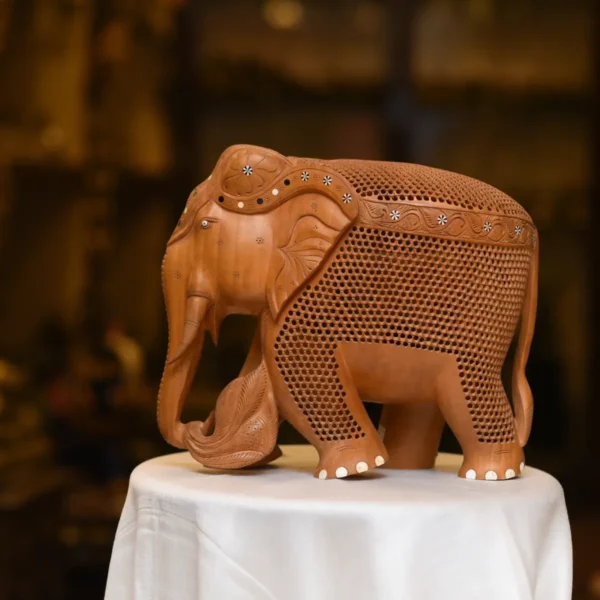 Sandalwood Elephant 1 pc - Image 4