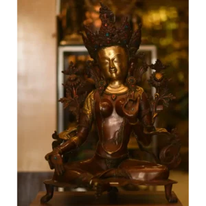 Buddhist Tara Bodhisattva Deity Sitting pose (Nepali Goddess Tara) 24 inch